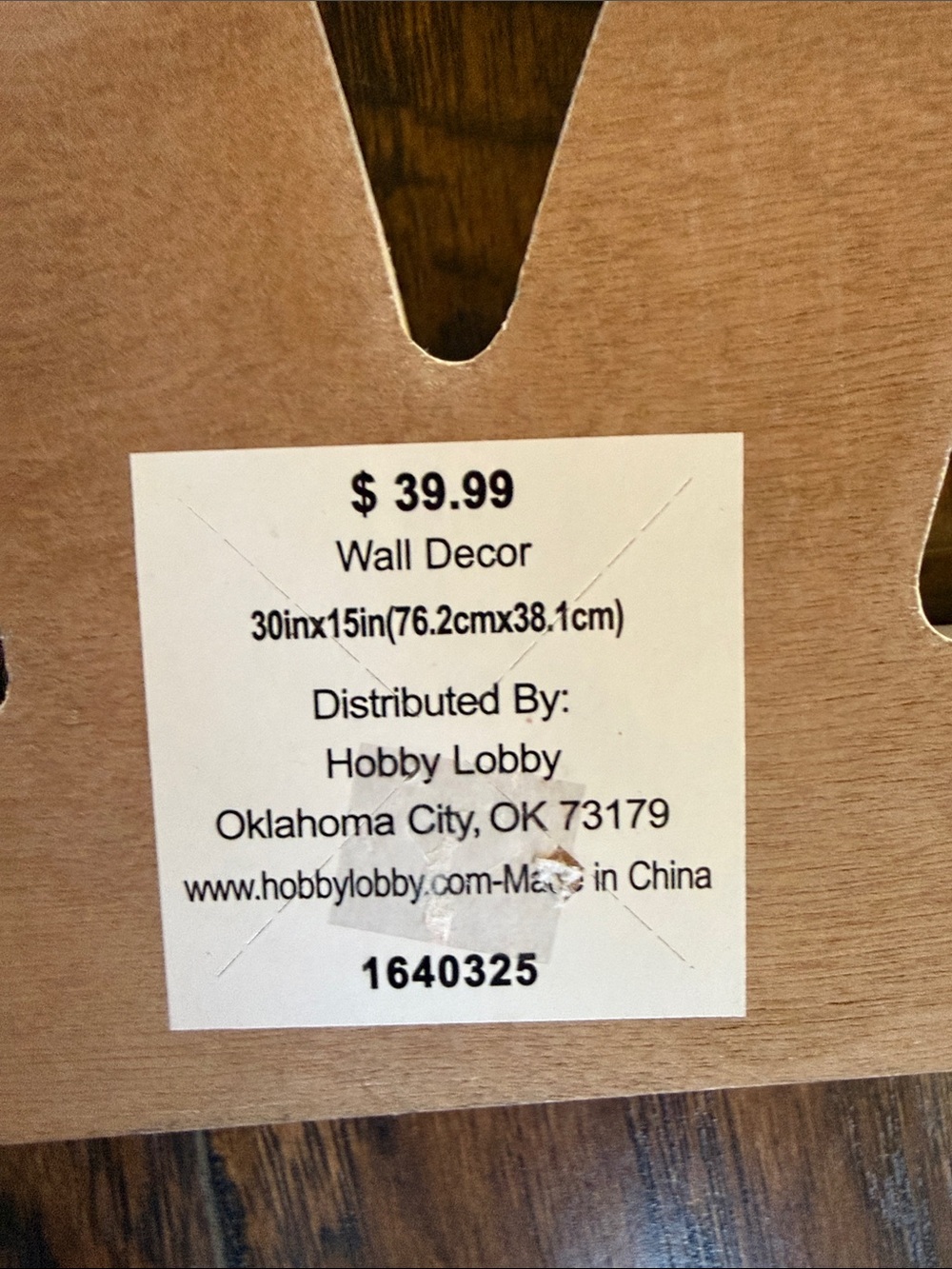 NWT! Hobby Lobby White Distressed Window Arch Wall Decor - Picture 3 of 6